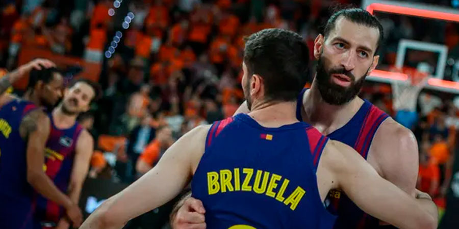El Barça le roba el factor cancha a Valencia Basket, en la primera